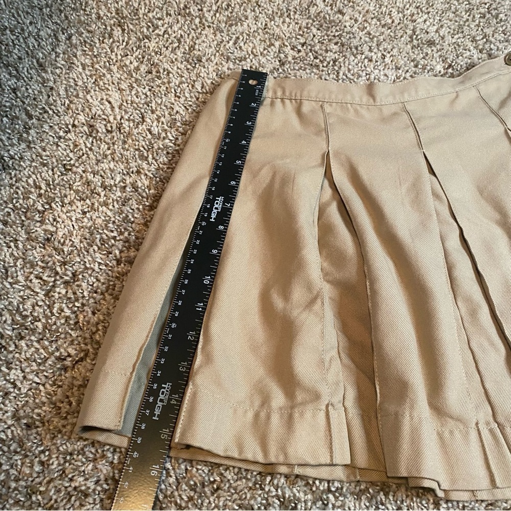Lands’ End Girls School Uniform Box Pleat Skirt Size 16 - Picture 5 of 11